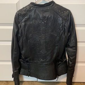 Harley Davidson Studded Leather Jacket